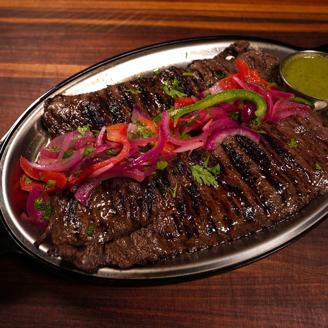 Grilled Skirt Steak.