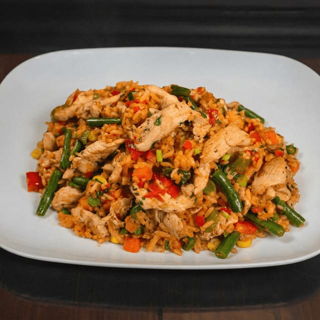 Rice with Chicken.