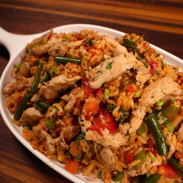 Chicken with Rice.