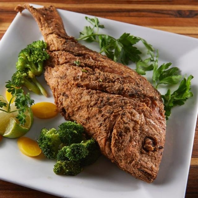 Whole Red Snapper.